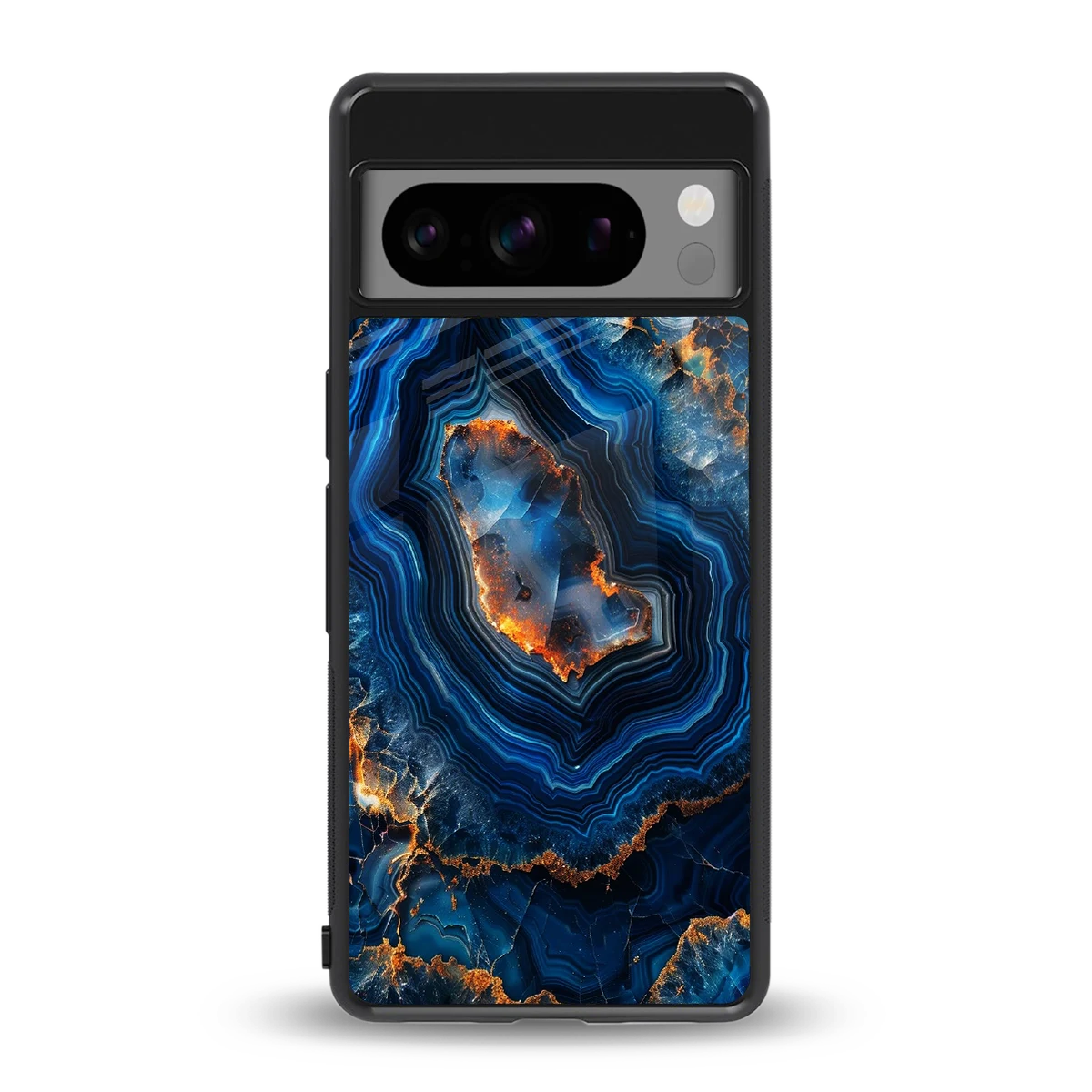 Sapphire Granite back phone cover | glass case for google pixel 8 pro