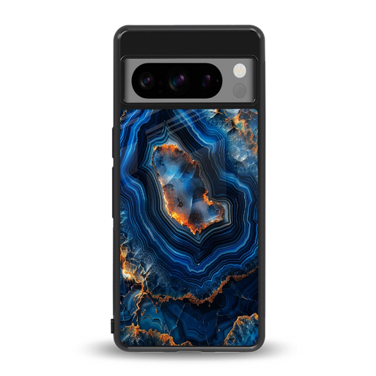 Sapphire Granite back phone cover | glass case for google pixel 8 pro