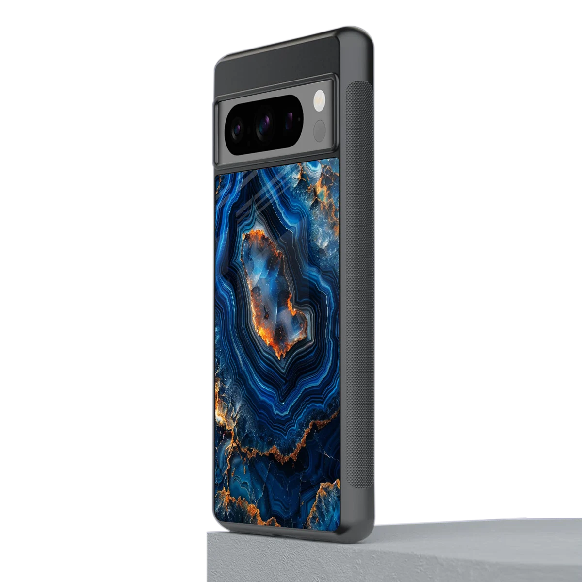 Sapphire Granite stylish phone case for google pixel 8 pro | glossy glass and slim fit