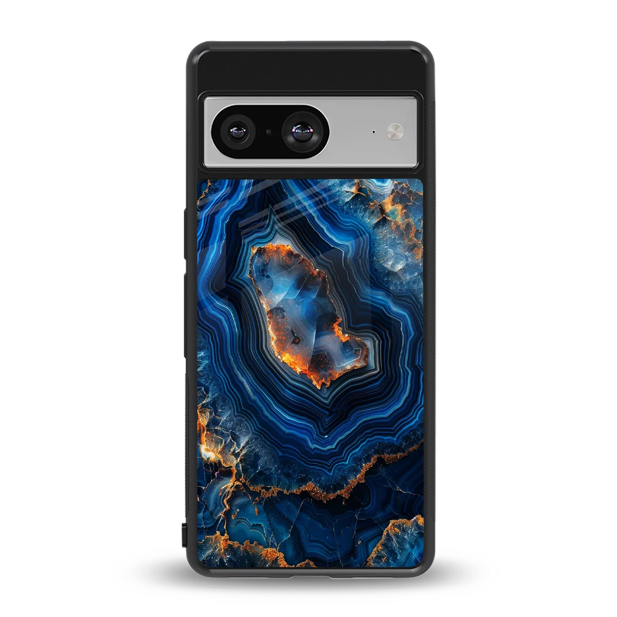 Sapphire Granite back phone cover | glass case for google pixel 8