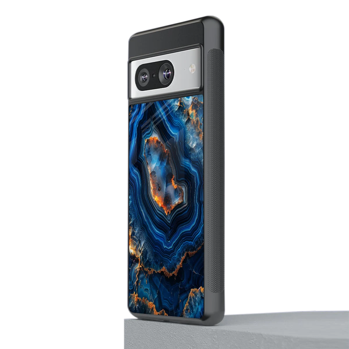 Sapphire Granite stylish phone case for google pixel 8 | glossy glass and slim fit