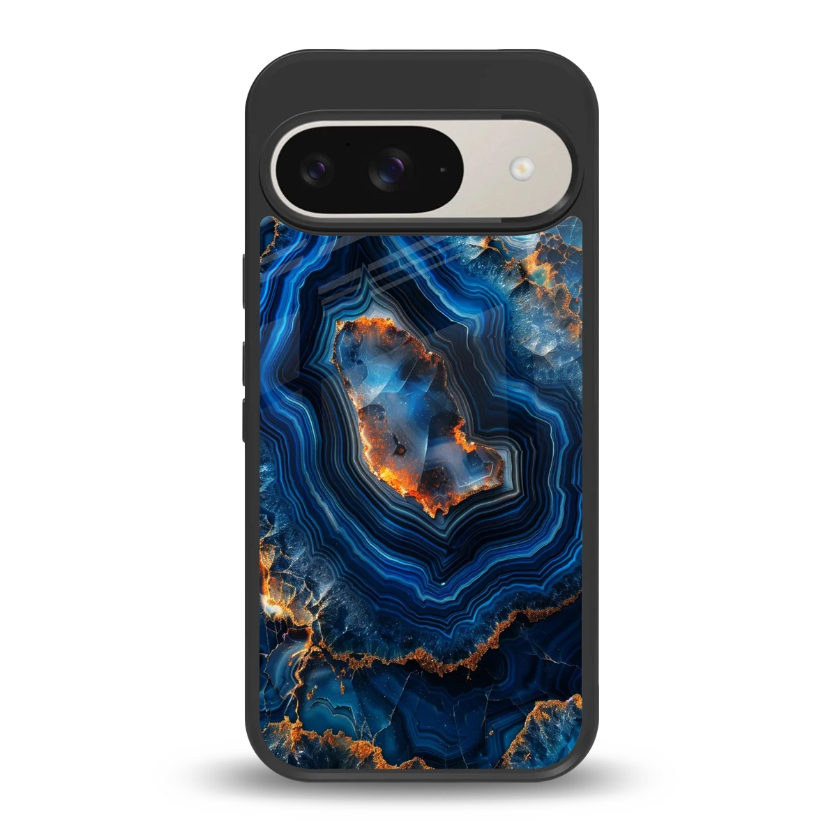 Sapphire Granite back phone cover | glass case for google pixel 9