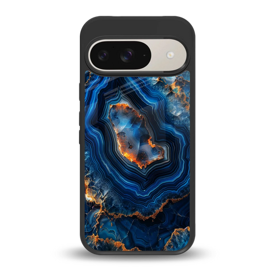 Sapphire Granite back phone cover | glass case for google pixel 9
