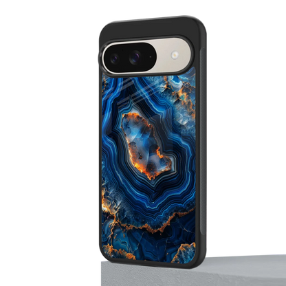 Sapphire Granite google pixel 9 mobile cover | shockproof glass phone case