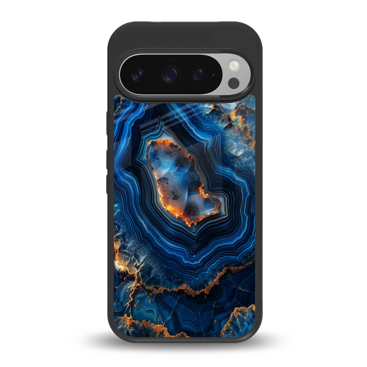 Sapphire Granite back phone cover | glass case for google pixel 9 pro