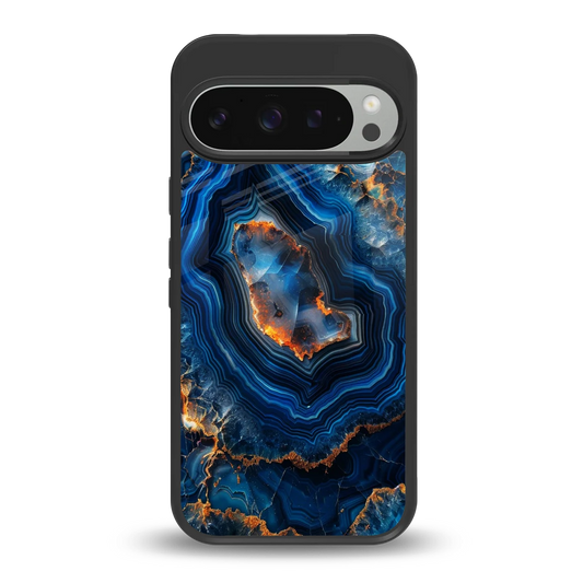 Sapphire Granite back phone cover | glass case for google pixel 9 pro