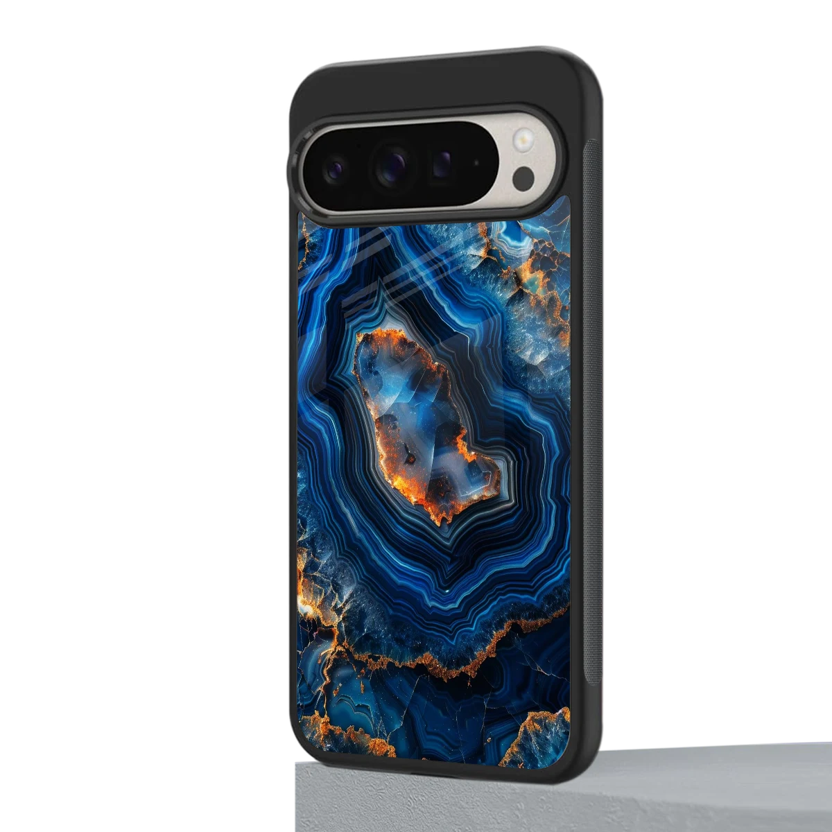 Sapphire Granite google pixel 9 pro mobile cover | shockproof glass phone case