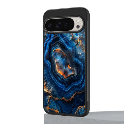 Sapphire Granite google pixel 9 pro mobile cover | shockproof glass phone case
