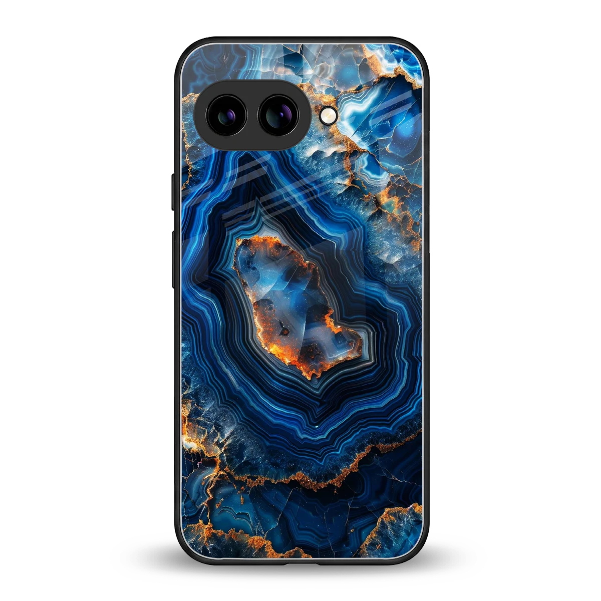 Sapphire Granite back phone cover | glass case for google pixel 10a