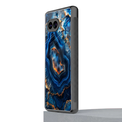 Sapphire Granite google pixel 10a mobile cover | shockproof glass phone case