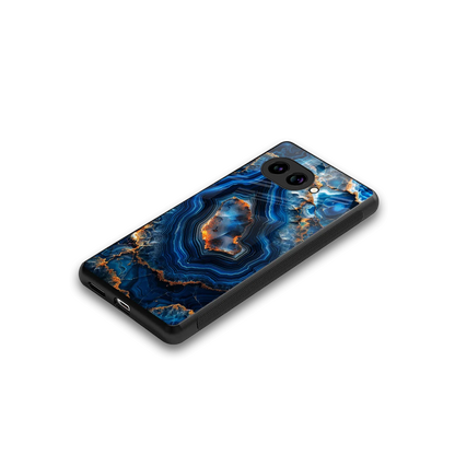 Sapphire Granite stylish phone case for google pixel 10a | glossy glass and slim fit