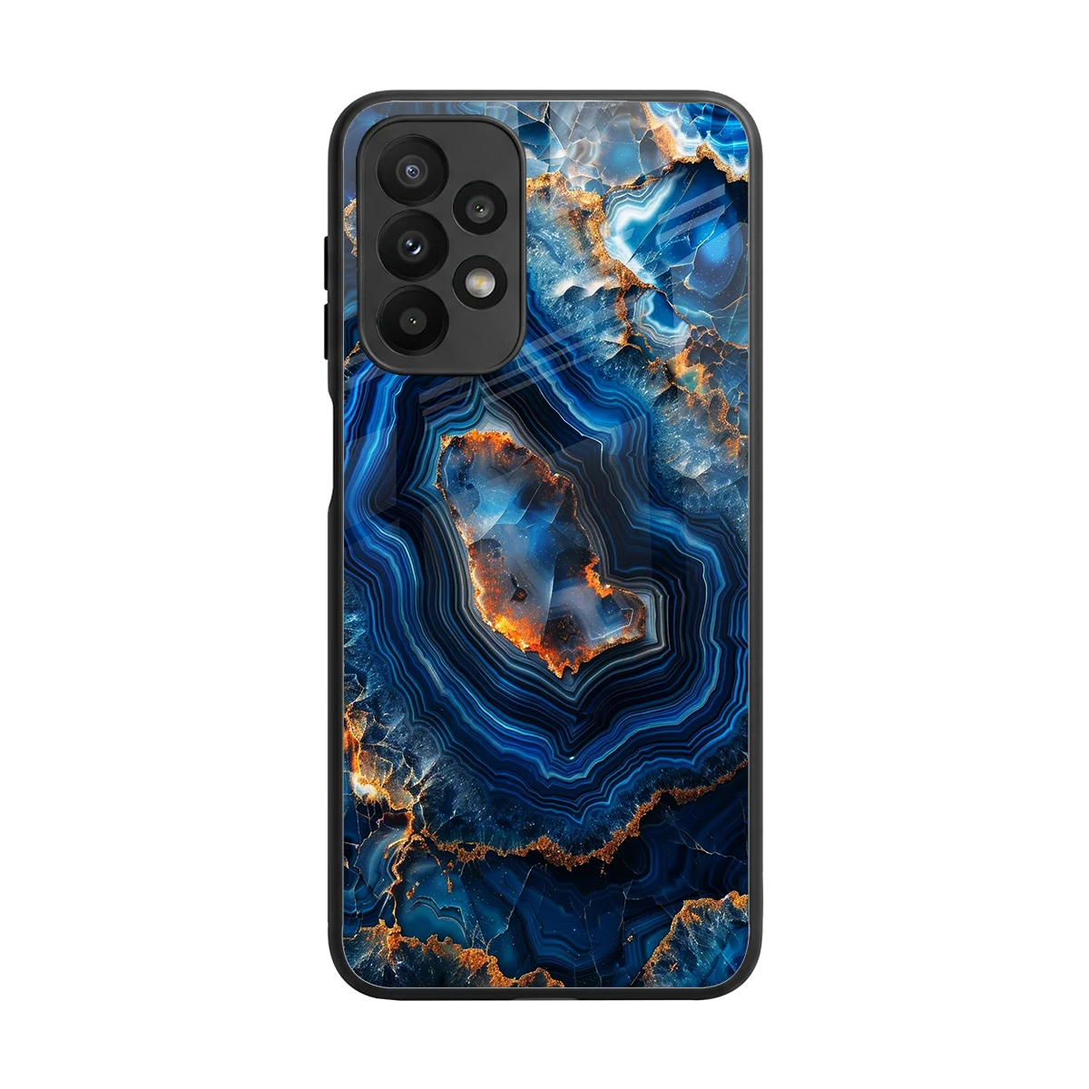 Sapphire Granite back phone cover | glass case for samsung galaxy a23