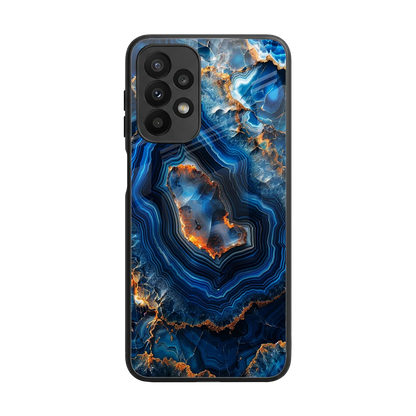 Sapphire Granite back phone cover | glass case for samsung galaxy a23