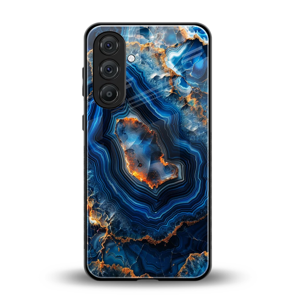 Sapphire Granite back phone cover | glass case for samsung galaxy a55 5g