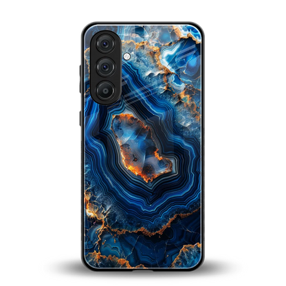 Sapphire Granite back phone cover | glass case for samsung galaxy a55 5g