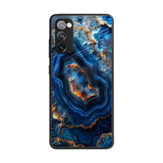 Sapphire Granite back phone cover | glass case for samsung galaxy s20 fe