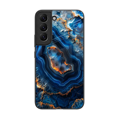 Sapphire Granite back phone cover | glass case for samsung galaxy s22