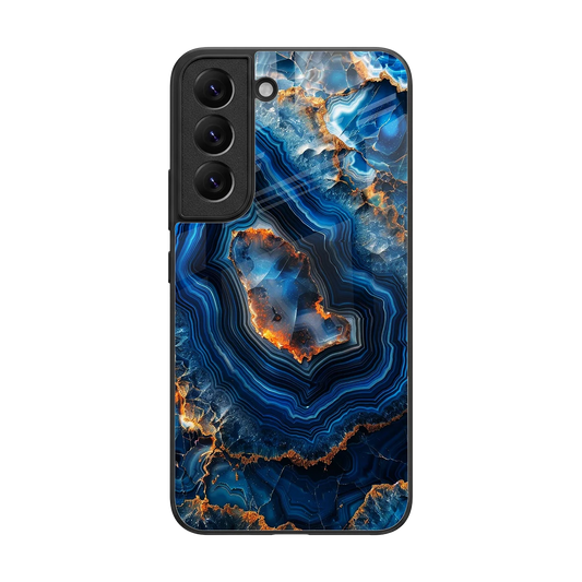 Sapphire Granite back phone cover | glass case for samsung galaxy s22