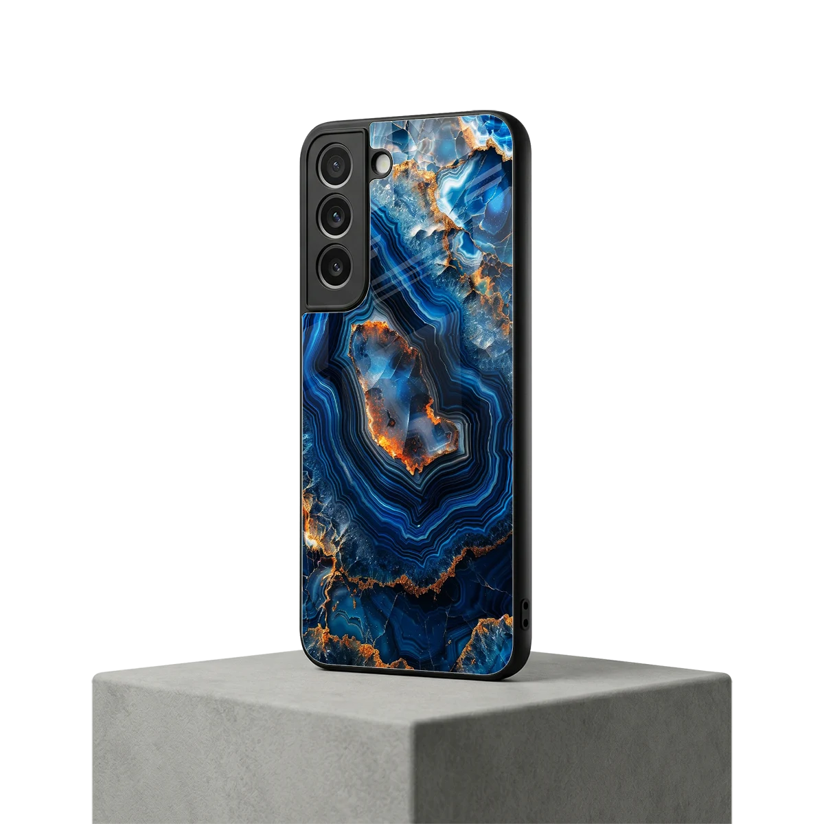 Sapphire Granite samsung galaxy s22 mobile cover | shockproof glass phone case
