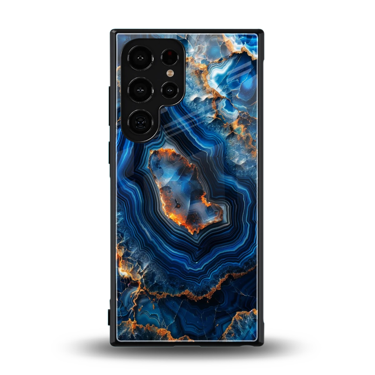 Sapphire Granite back phone cover | glass case for samsung galaxy s24 ultra
