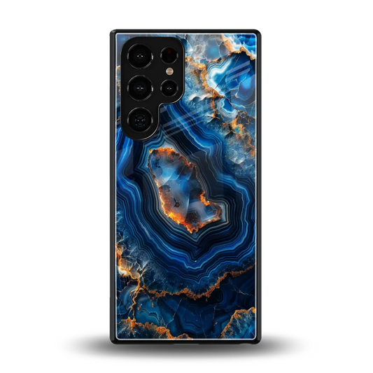 Sapphire Granite back phone cover | glass case for samsung galaxy s25 ultra