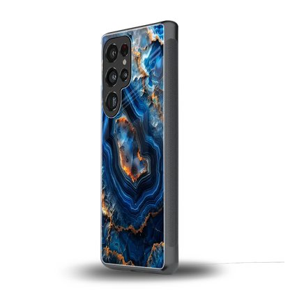 Sapphire Granite samsung galaxy s25 ultra mobile cover | shockproof glass phone case