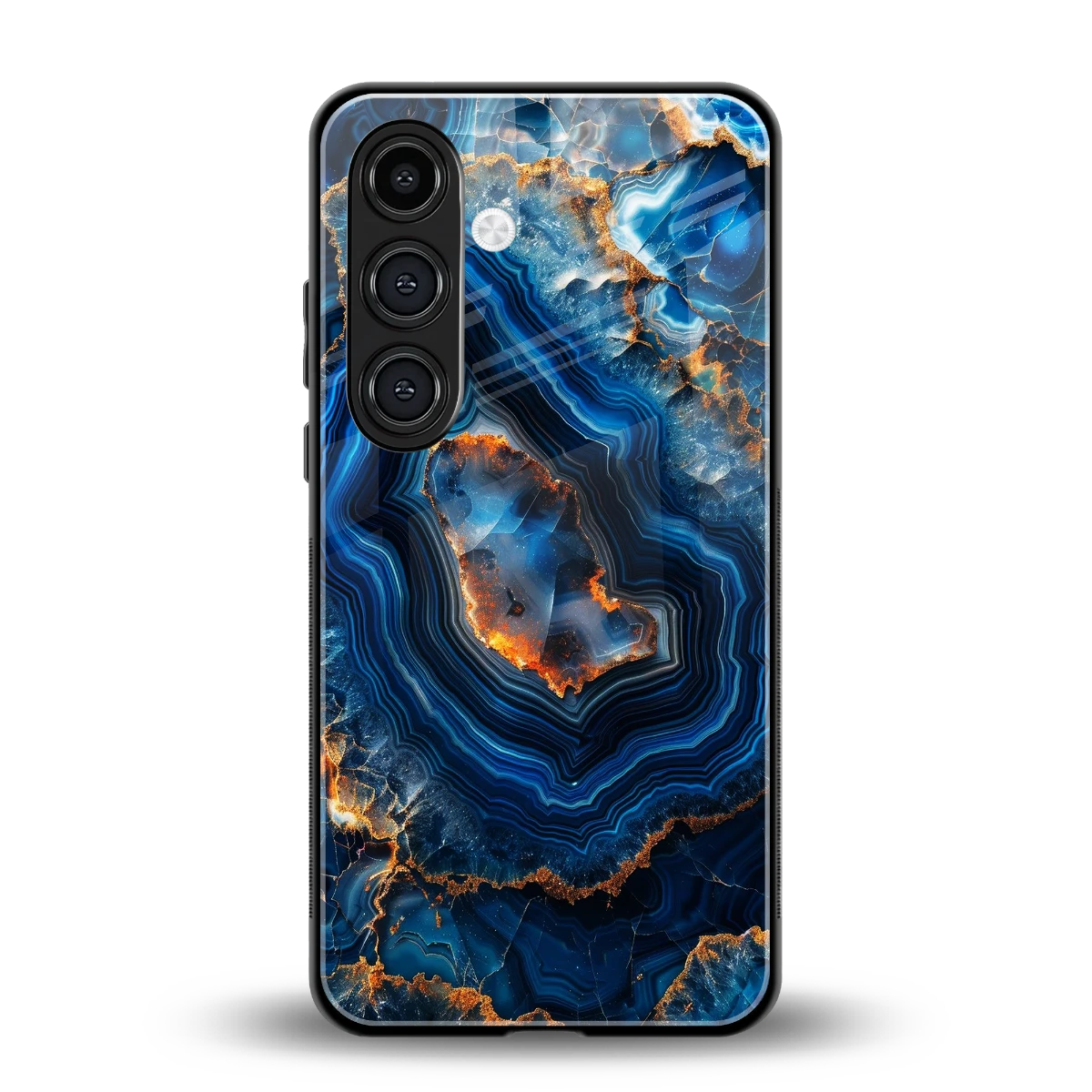 Sapphire Granite back phone cover | glass case for samsung galaxy s25 fe