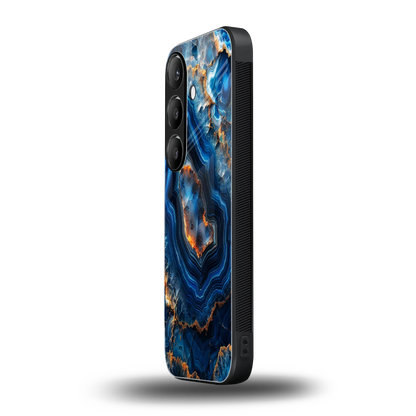 Sapphire Granite samsung galaxy s24 mobile cover | shockproof glass phone case
