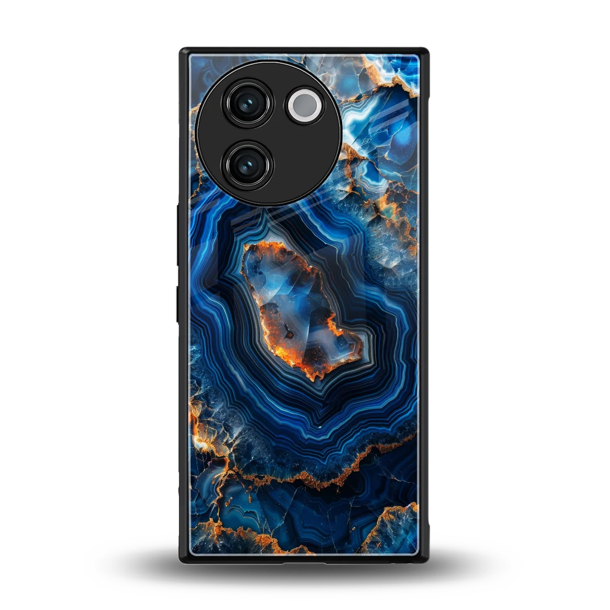 Sapphire Granite back phone cover | glass case for vivo v30e