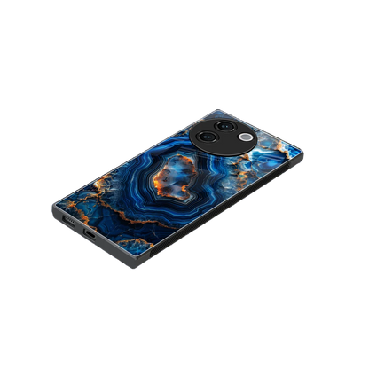 Sapphire Granite stylish phone case for vivo v30e | glossy glass and slim fit