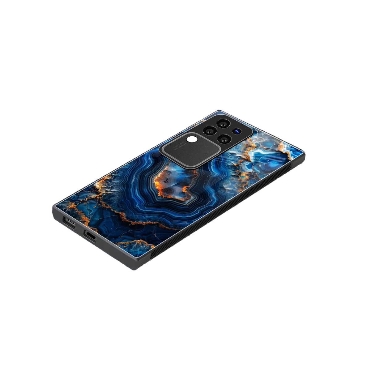 Sapphire Granite stylish phone case forvivo v30 pro | glossy glass and slim fit