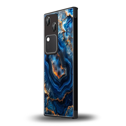 Sapphire Granite vivo v30 mobile cover | shockproof glass phone case
