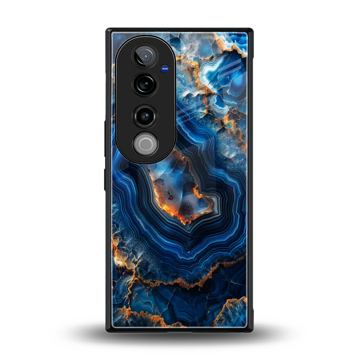 Sapphire Granite back phone cover | glass case for vivo v40 pro