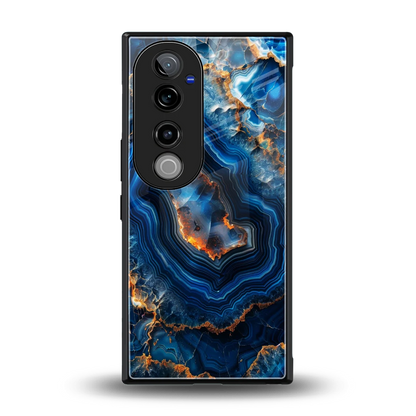 Sapphire Granite back phone cover | glass case for vivo v40 pro