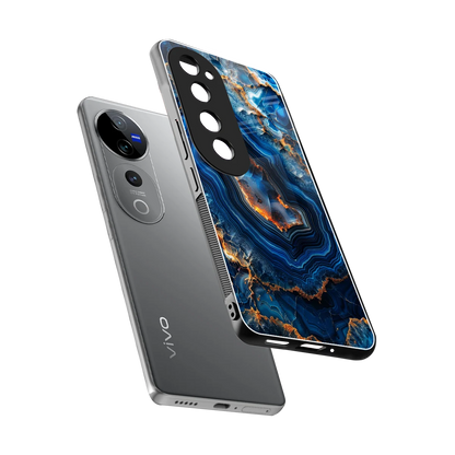 Sapphire Granite sleek vivo v40 pro cover with tempered glass back and TPU edges