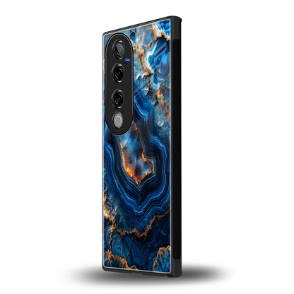 Sapphire Granite vivo v40 pro mobile cover | shockproof glass phone case