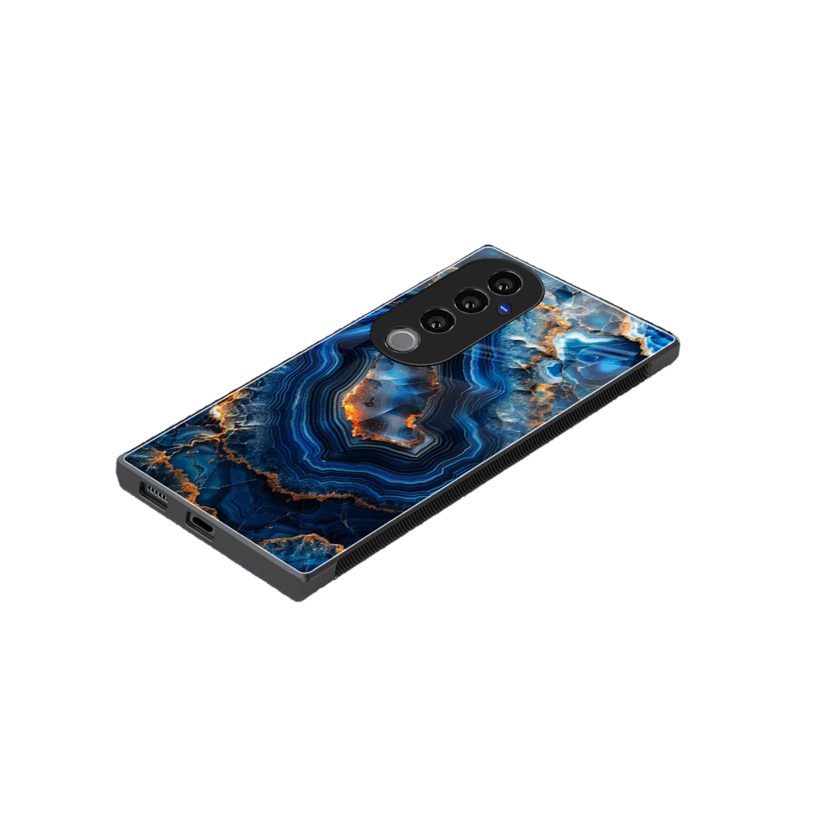 Sapphire Granite stylish phone case for vivo v40 pro | glossy glass and slim fit