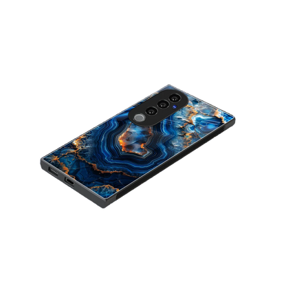 Sapphire Granite stylish phone case for vivo v40 pro | glossy glass and slim fit