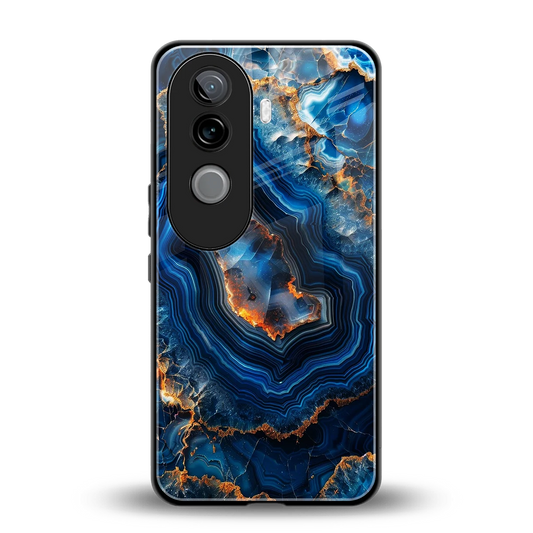 Sapphire Granite back phone cover | glass case for vivo v40e