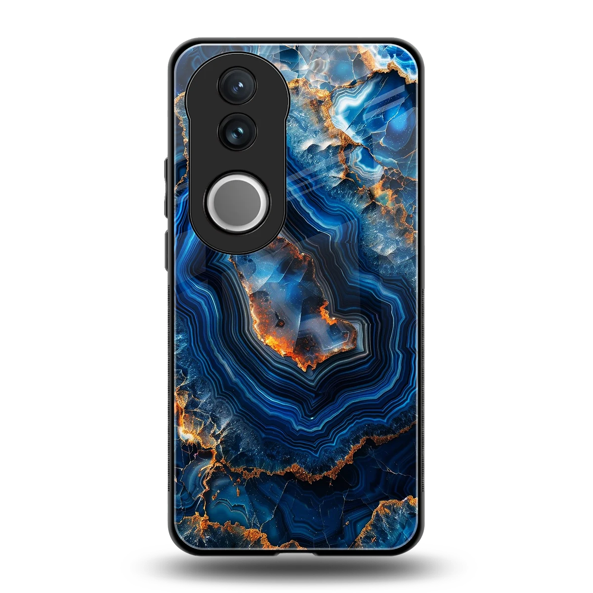 Sapphire Granite back phone cover | glass case for vivo v50