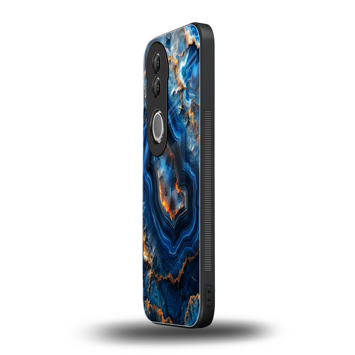 Sapphire Granite vivo v50 mobile cover | shockproof glass phone case