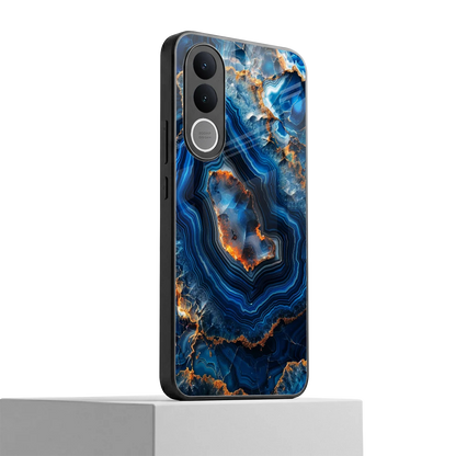 Sapphire Granite vivo v70 fe mobile cover | shockproof glass phone case