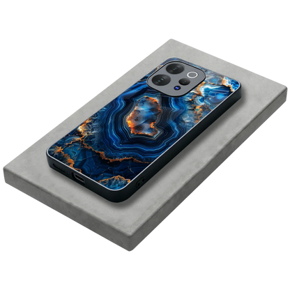 Sapphire Granite stylish phone case for vivo v70 | glossy glass and slim fit