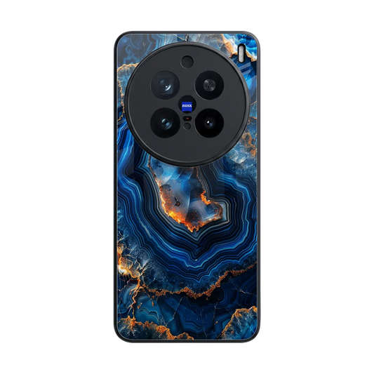 Sapphire Granite back phone cover | glass case for vivo x200 pro