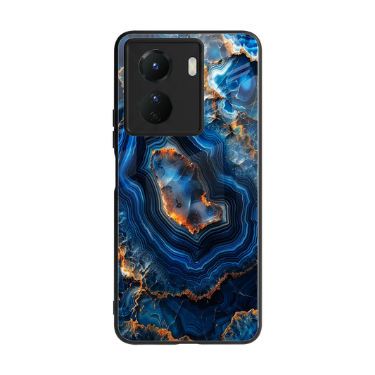Sapphire Granite back phone cover | glass case for vivo y16