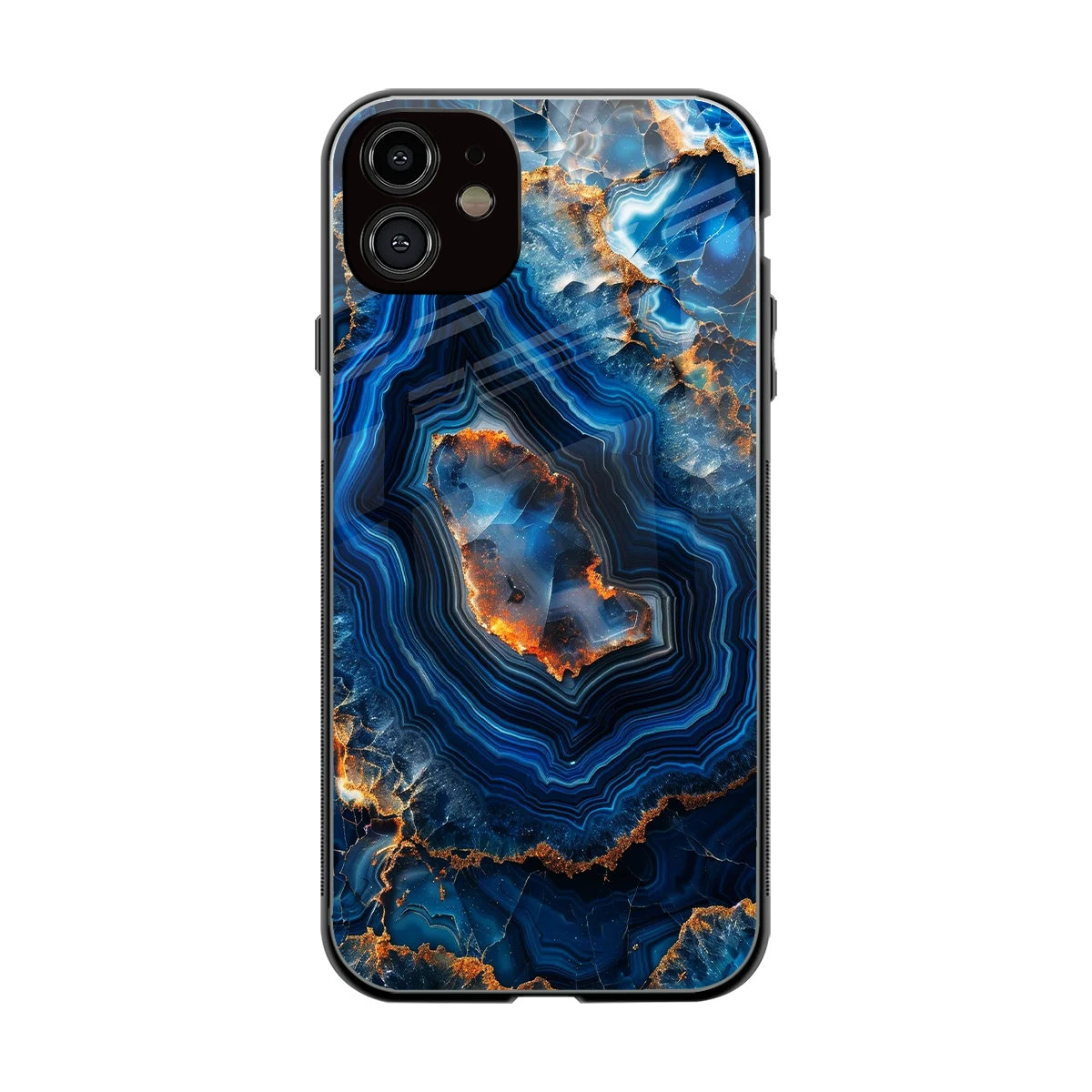 Sapphire Granite back phone cover | glass case for iphone 12
