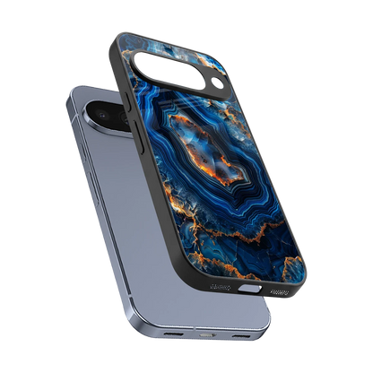 Sapphire Granite sleek google pixel 10 cover with tempered glass back and TPU edges