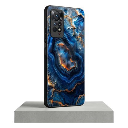 Sapphire Granite redmi note 11 pro mobile cover | shockproof glass phone case