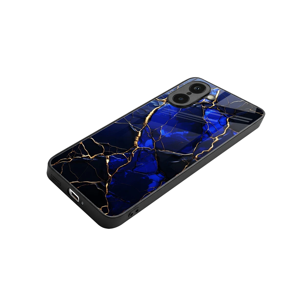 Sapphire Royal stylish phone case for oneplus nord ce5 5g | glossy glass and slim fit
