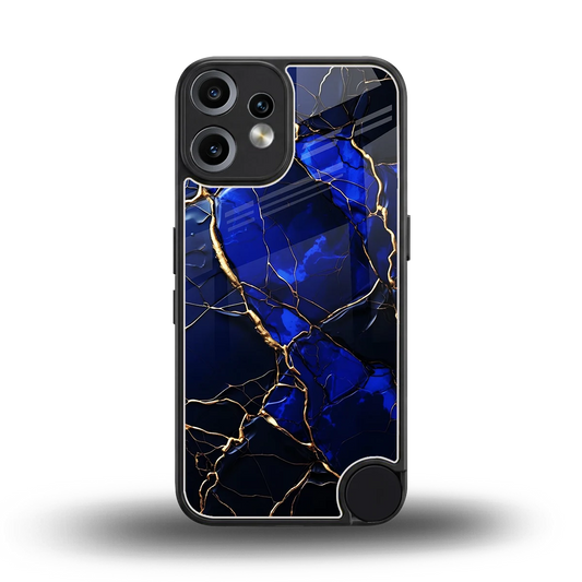 Sapphire Royal back phone cover | glass case for cmf nothing phone 2 pro